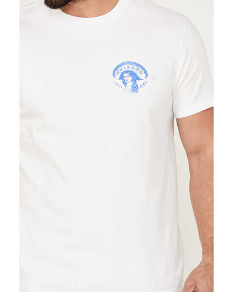 Image #3 - Brixton Men's Vive Libre Short Sleeve Graphic T-Shirt , White, hi-res