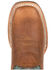 Image #6 - Durango Women's Lady Rebel Pro Teal Western Boots - Broad Square Toe, Brown, hi-res