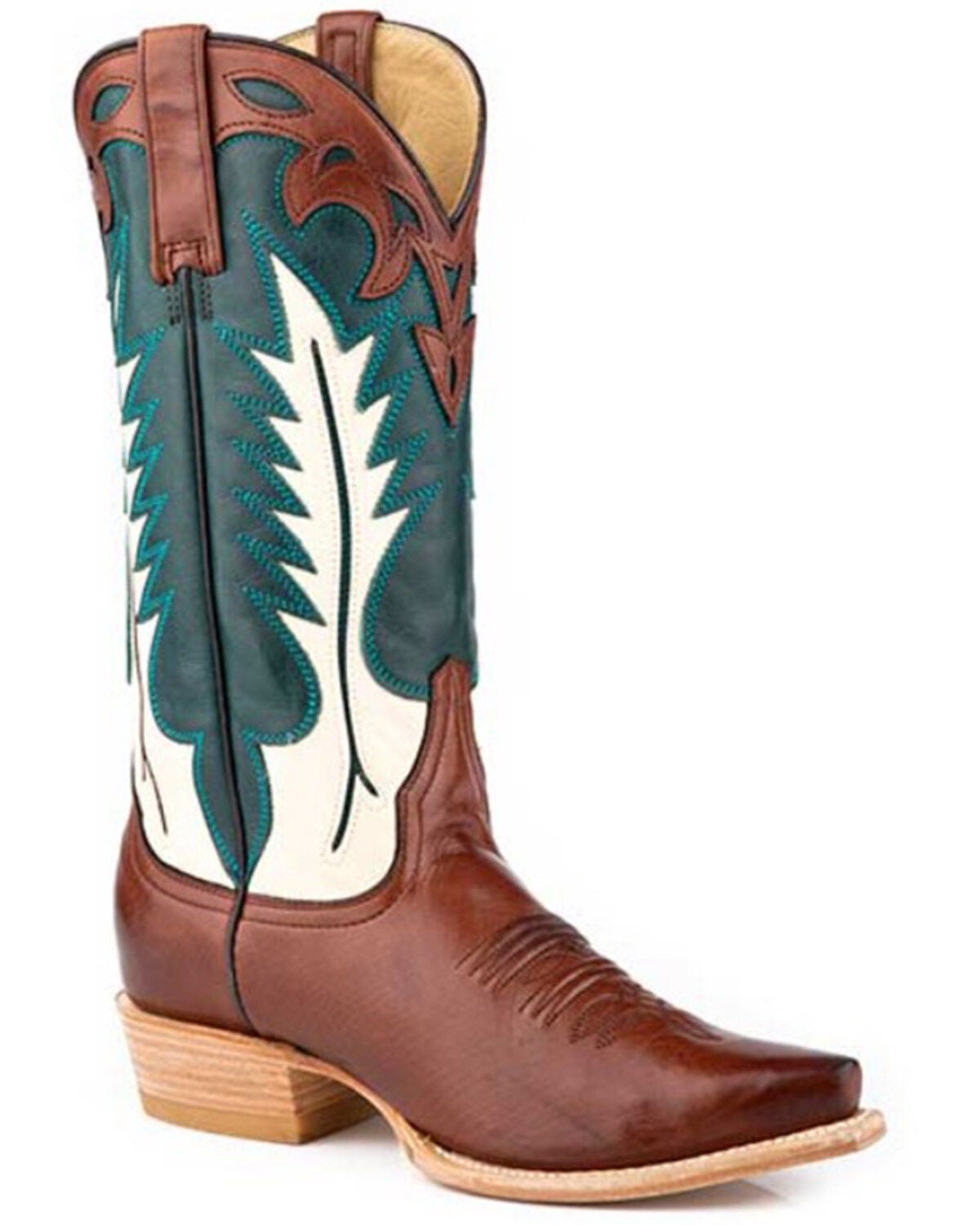 Roper Women's Dani Western Boots - Snip Toe, Brown, hi-res