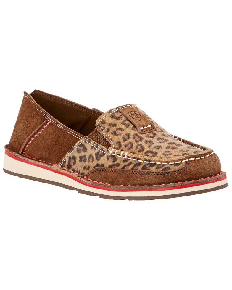 Ariat Women's Leopard Print Cruiser Shoes Boot Barn