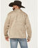 Image #4 - Ariat Men's Caldwell Button-Down Sweater Pullover, Brown, hi-res
