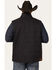 Image #4 - Cinch Men's Herringbone Textured Concealed Carry Bonded Vest, Charcoal, hi-res