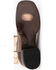 Ferrini Men's Nash Exotic Ostrich Leg Western Boots - Square Toe, Brown, hi-res