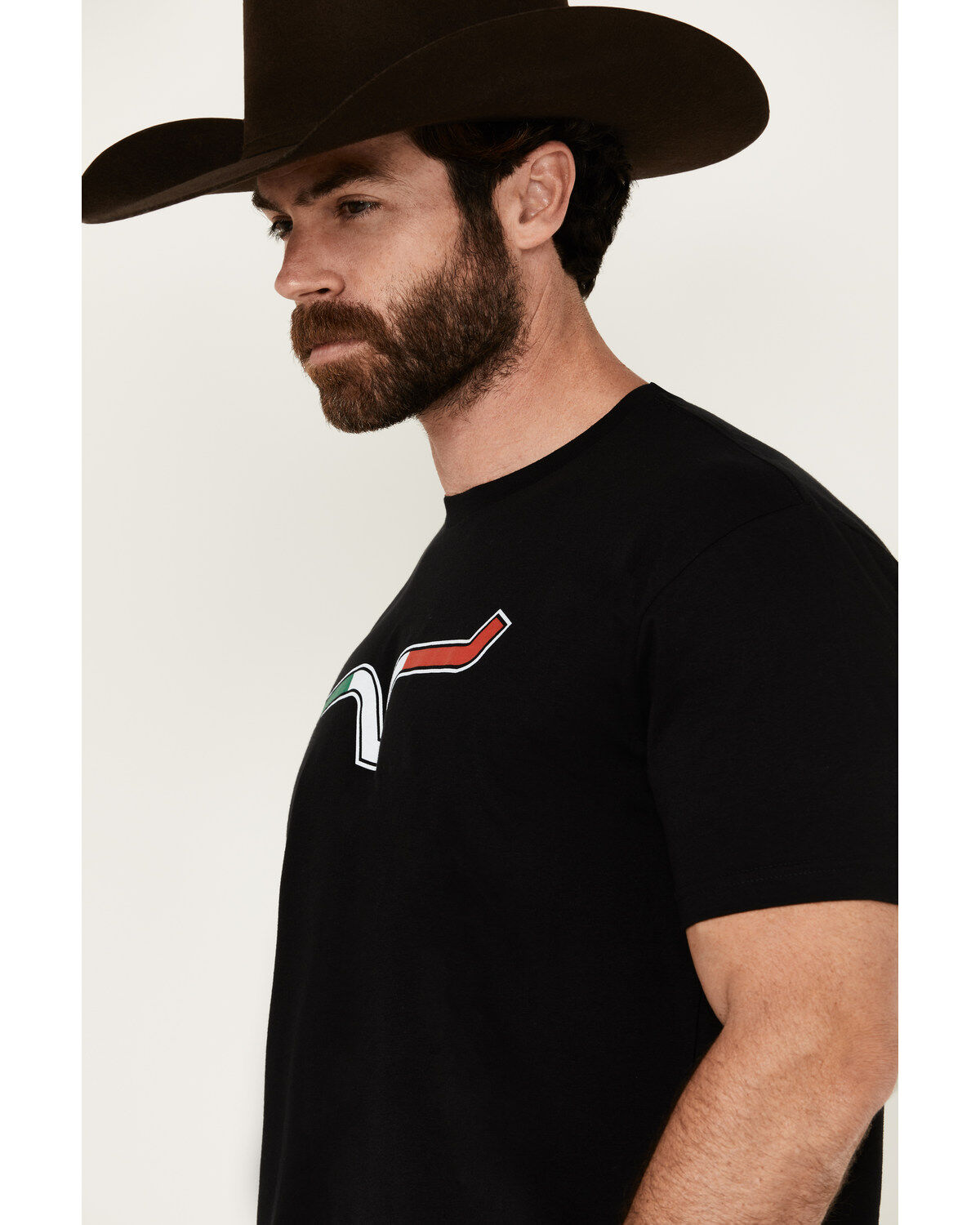 Image #2 - Kimes Ranch Men's Semana Mexico Logo Short Sleeve Graphic T-Shirt, Black, hi-res