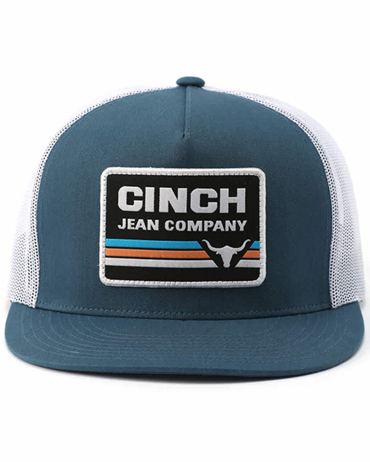 Image #3 - Cinch Men's Logo Ball Cap, Teal, hi-res