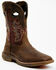 Double H Men's Alridge Western Boots - Broad Square Toe, Brown, hi-res