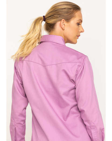 Image #5 - Wrangler Women's Flame-Resistant Long Sleeve Shirt, , hi-res
