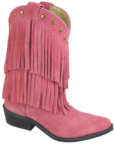 Image #1 - Smoky Mountain Youth Girls' Wisteria Western Boots - Medium Toe, , hi-res