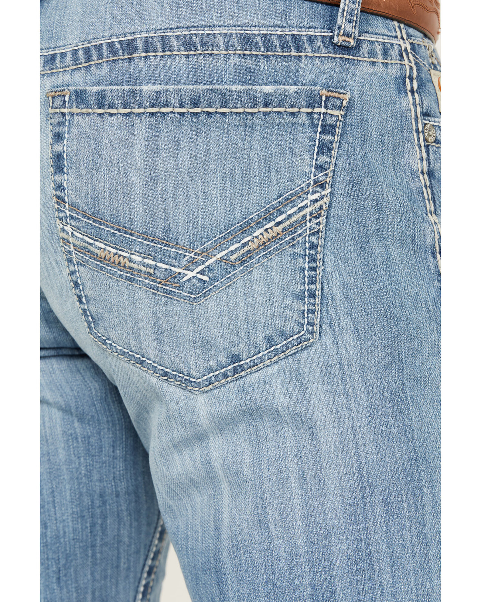 Cinch Men's Ian Light Stonewash Wash Performance Stretch