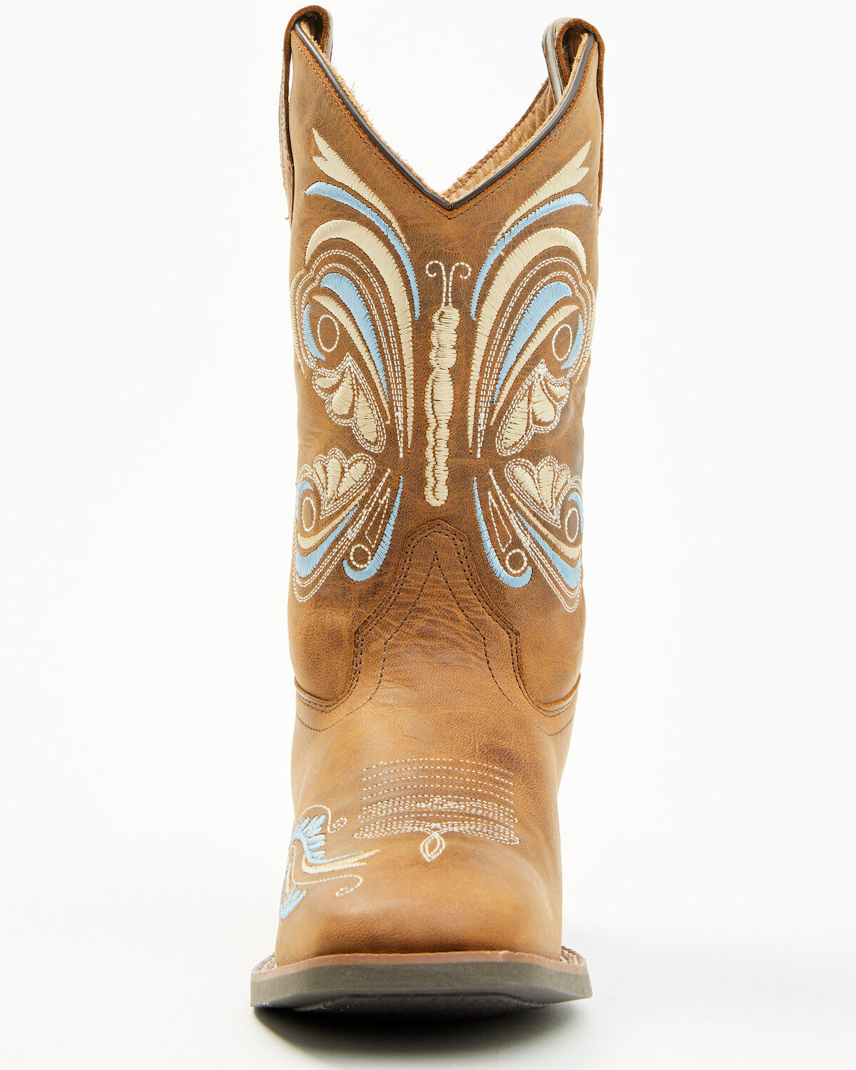 Image #4 - Shyanne Women's Nikki Performance Western Boots - Square Toe, Brown, hi-res