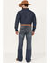 Cody James Men's Stonewall Dark Wash Slim Bootcut Stretch Denim Jeans, Dark Medium Wash, hi-res