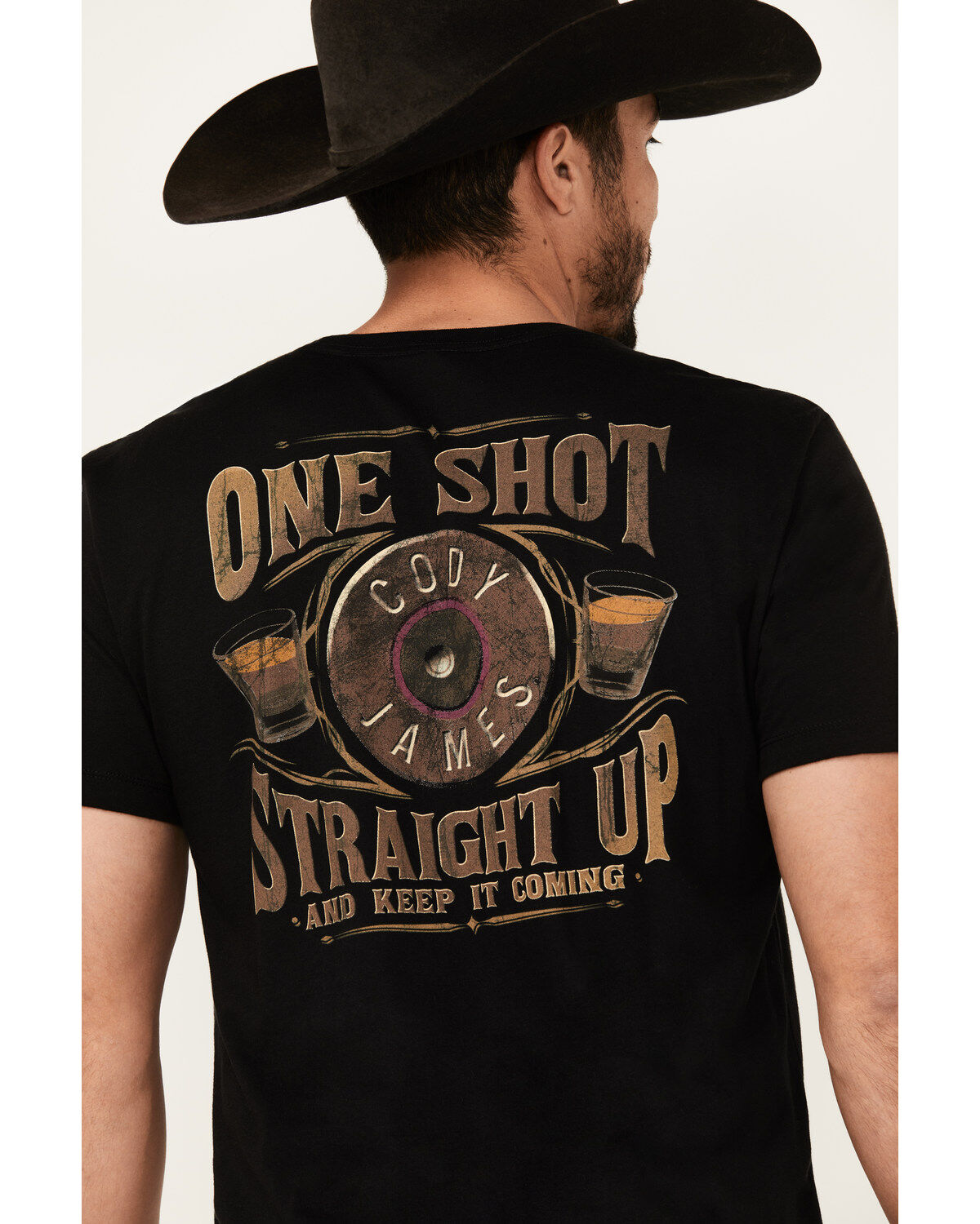 Image #4 - Cody James Men's One Shot Bullet Short Sleeve Graphic T-Shirt, , hi-res