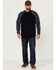 Image #2 - Cody James Men's FR Camo Long Sleeve Work T-Shirt, Navy, hi-res