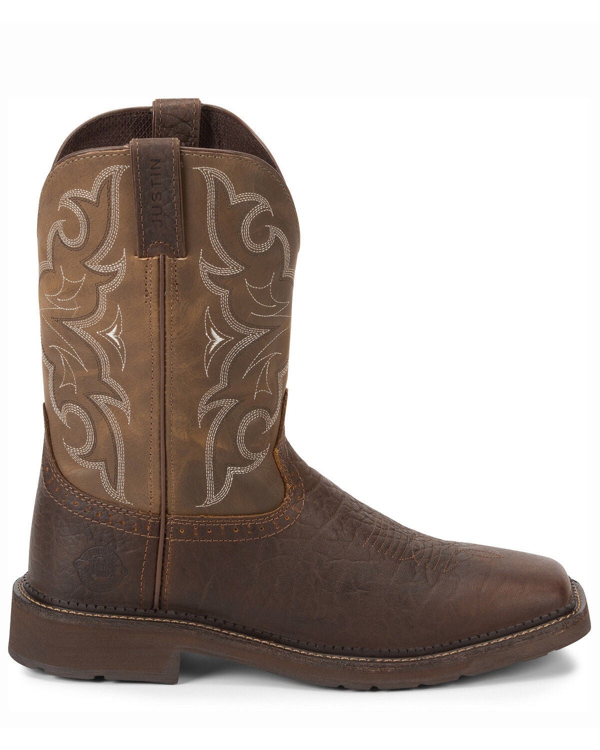 cowboy work boots square toe