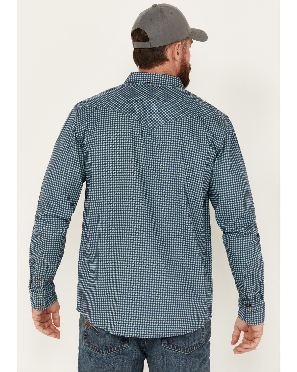 Product Name:  Cody James Men's FR Midweight Geo Print Long Sleeve Pearl Snap Western Shirt