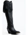 Maggie Women's Trini Western Boots - Medium Toe, Black, hi-res
