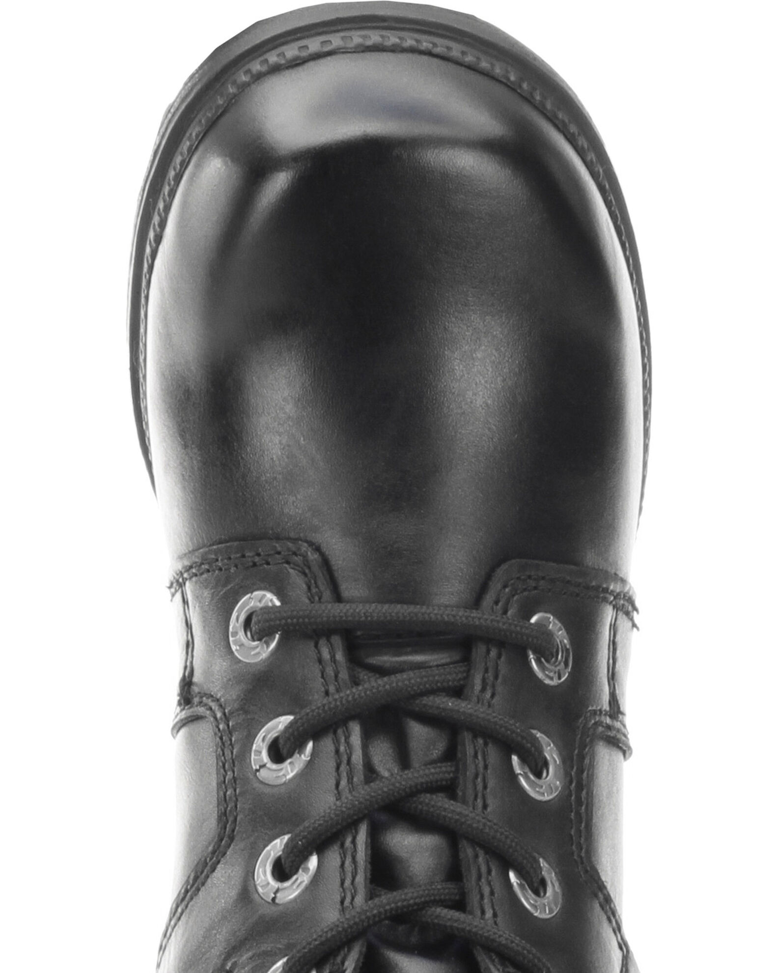 Image #7 - Harley Davidson Women's Eda Lace-Up Harness Boots, Black, hi-res