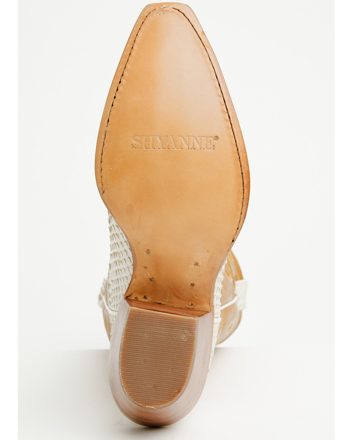 Image #7 - Shyanne Women's Exotic Python Western Boots - Snip Toe, Ivory, hi-res