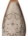 Shyanne Women's Laser Cut Western Boots - Snip Toe, White, hi-res