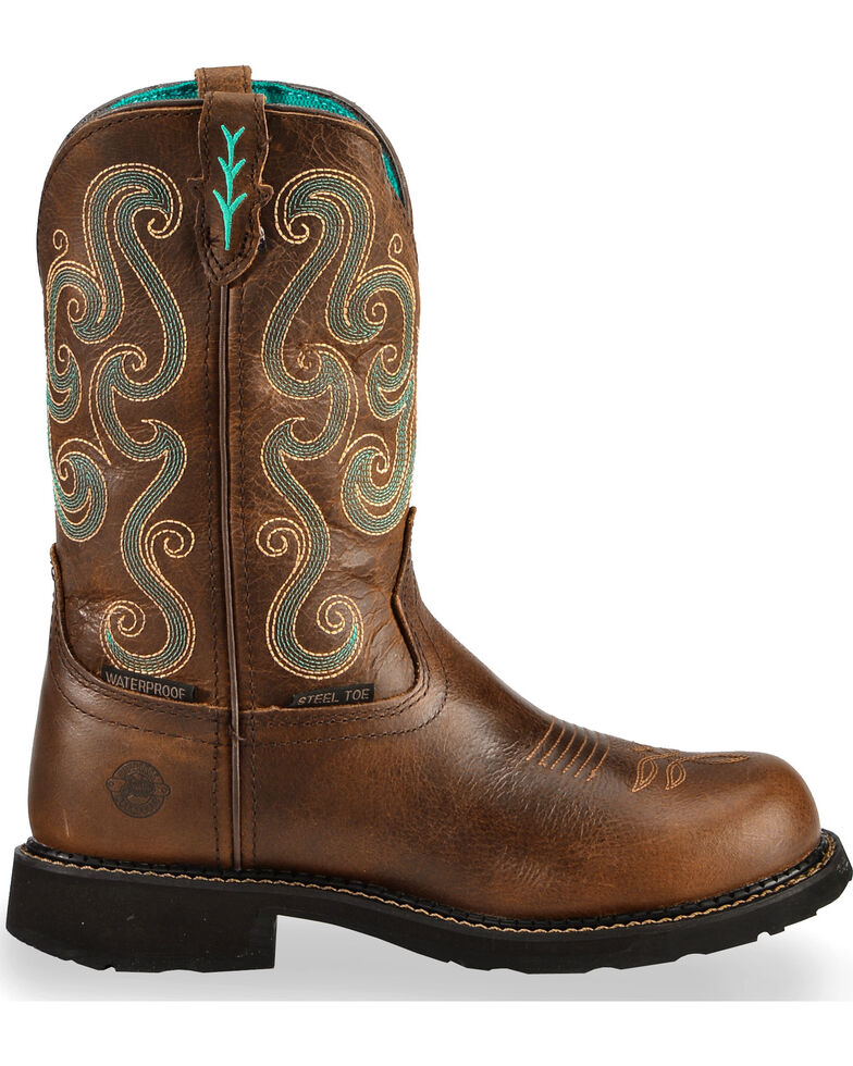 justin boots women's loafers