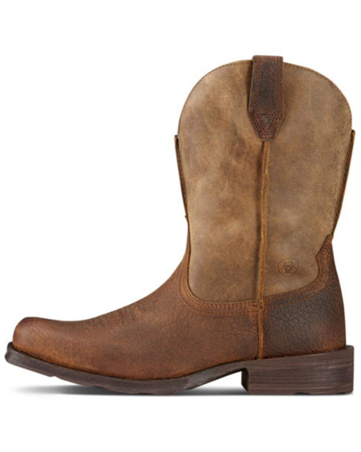 Image #3 - Ariat Men's Rambler 11" Western Boots - Square Toe, Earth, hi-res