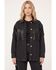 Image #1 - BLANKNYC Women's Pony Up Fringe Jacket, Black, hi-res