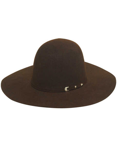 Twister Men's 2X Select Wool  Open Crown Hat , Chocolate, hi-res