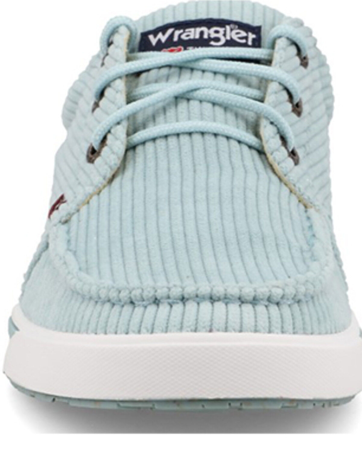 Image #4 - Wrangler by Twisted X Women's Kicks Causal Shoes - Moc Toe, Light Blue, hi-res