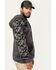 Image #3 - Hawx Men's Raglan Water Resistant Hooded Work Sweatshirt, Charcoal, hi-res