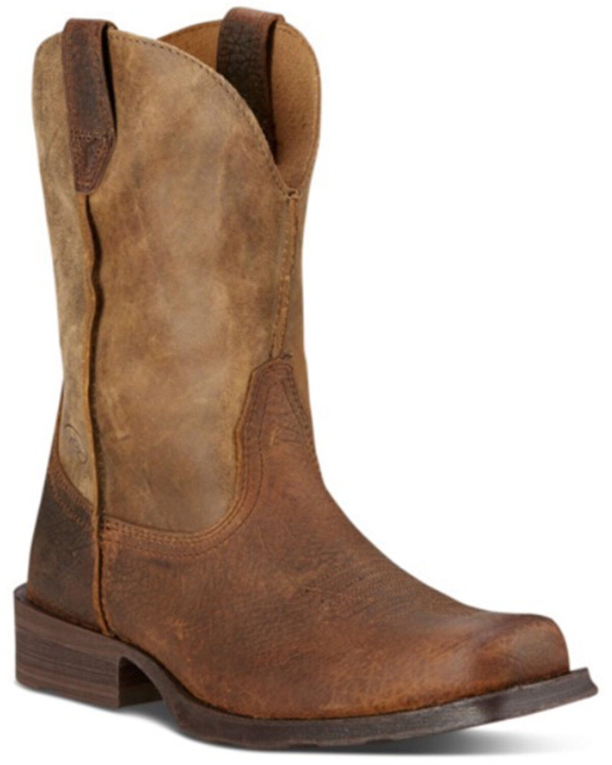 Ariat Men's Rambler 11" Western Boots - Square Toe, Earth, hi-res