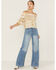 Shyanne Women's Woven Off-Shoulder Top, Ivory, hi-res