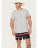 Image #1 - Rock & Roll Denim Men's Southwestern Print Stretch Board Shorts, Black, hi-res