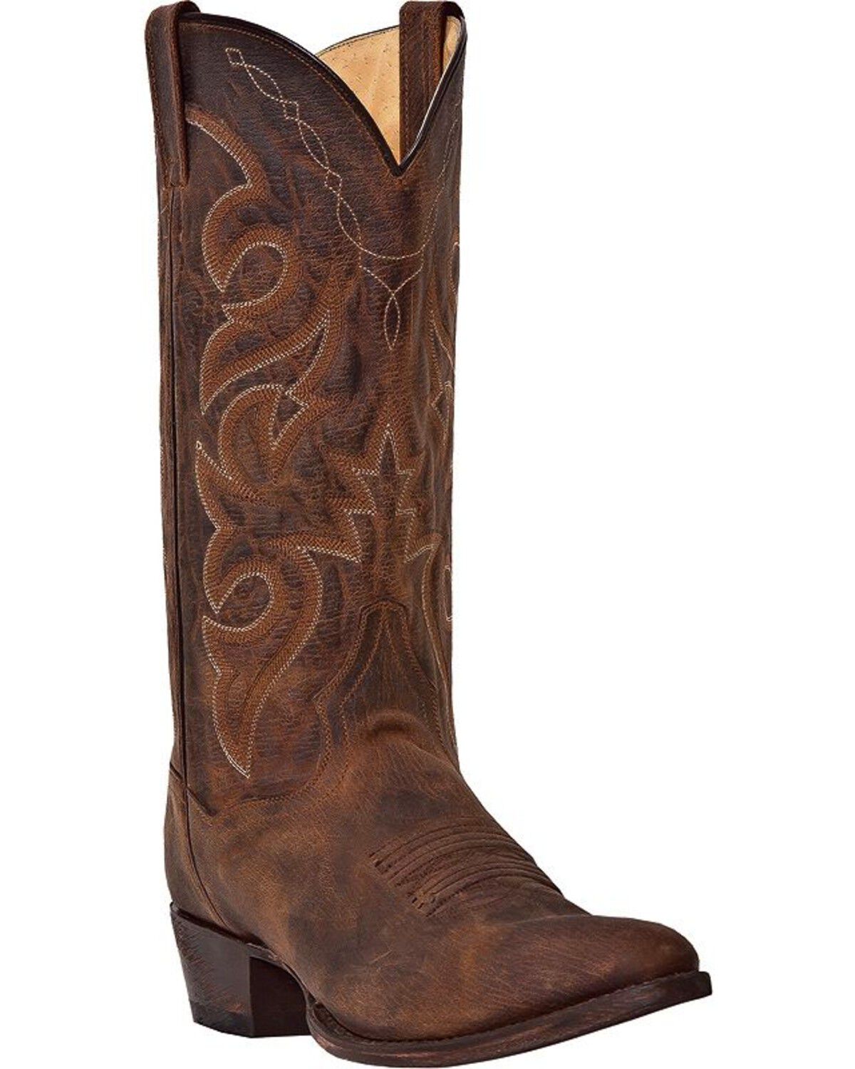 Image #1 - Dan Post Men's Renegade Western Boots - Round Toe, , hi-res