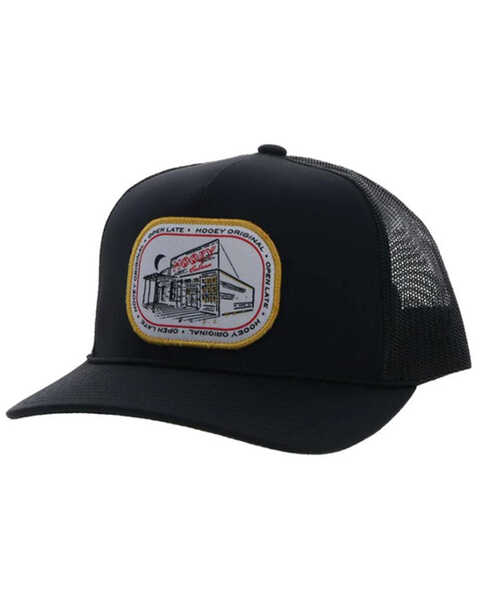 Hooey Men's Neon Vintage Trucker Cap, Black, hi-res