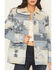 Image #3 - Idyllwind Women's Bluerose Southwestern Floral Print Shera Lined Jacket, Light Blue, hi-res