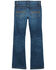 Image #1 - Wrangler 20X Boys' Dark Wash Slim Bootcut Stretch Denim Jeans, Dark Wash, hi-res