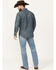 Moonshine Spirit Men's Whiskey Medium Wash Slim Straight Stretch Jeans, Medium Wash, hi-res