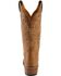 Image #7 - Boulet Women's Rancher Western Boots - Narrow Square Toe, Rustic Brn, hi-res
