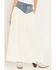 Image #2 - Show Me Your Mumu Women's Joni Denim Waistband Maxi Skirt, Cream, hi-res