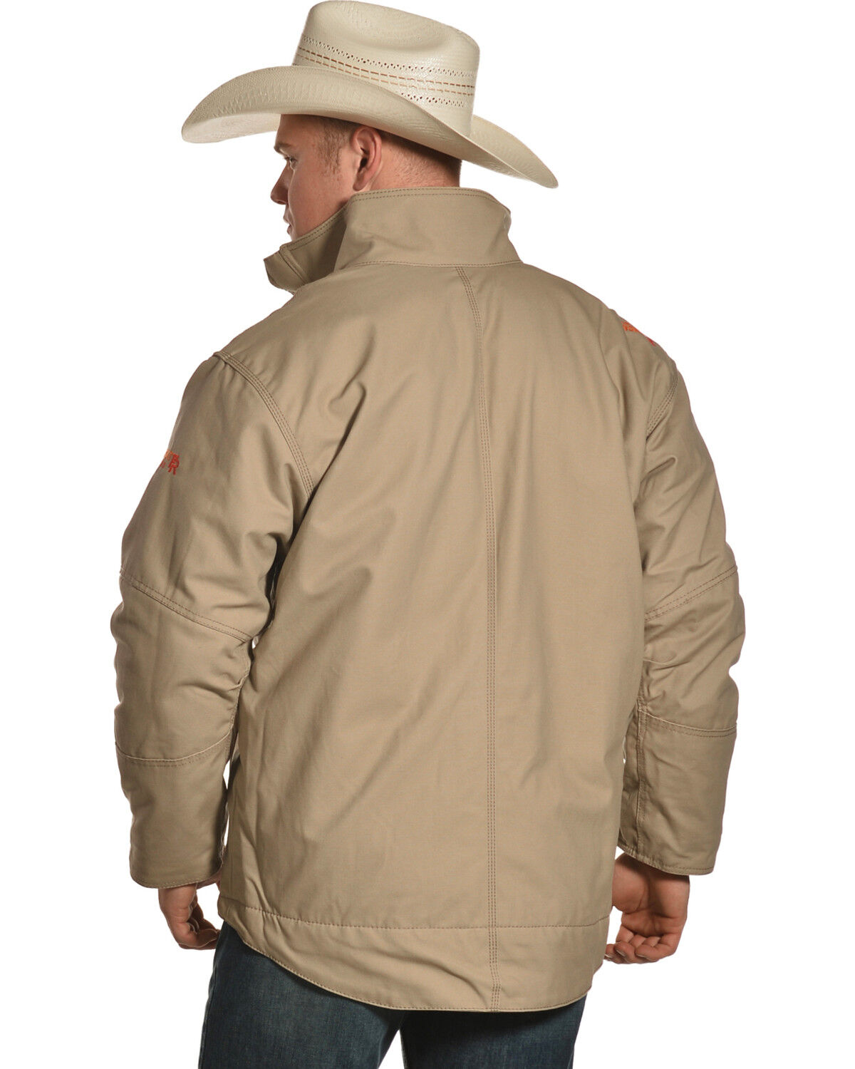 Image #3 - Ariat Men's FR Lined Workhorse Work Jacket, , hi-res