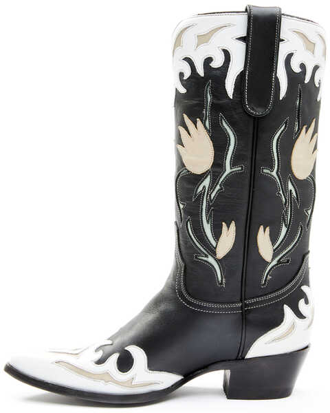 Idyllwind Women's Southern Belle Western Boots - Pointed Toe, Black/white, hi-res