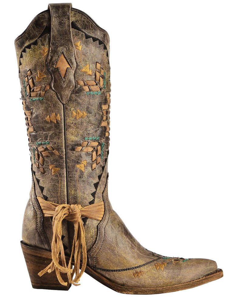 Corral Women's Laser Woven Western Boots | Boot Barn
