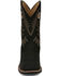 Image #4 - Justin Men's Shane Frontier Performance Western Boots - Broad Square Toe, Black, hi-res