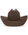 Image #3 - Resistol Five Star Felt Cowboy Hat, Chocolate, hi-res