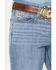 Image #2 - Cinch Men's Light Wash Ian Slim Bootcut Performance Stretch Denim Jeans, Indigo, hi-res