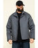 Image #1 - Ariat Men's Iron Grey FR Max Move Insulated Waterproof Work Jacket, , hi-res