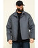 Image #1 - Ariat Men's Iron Grey FR Max Move Insulated Waterproof Work Jacket , , hi-res