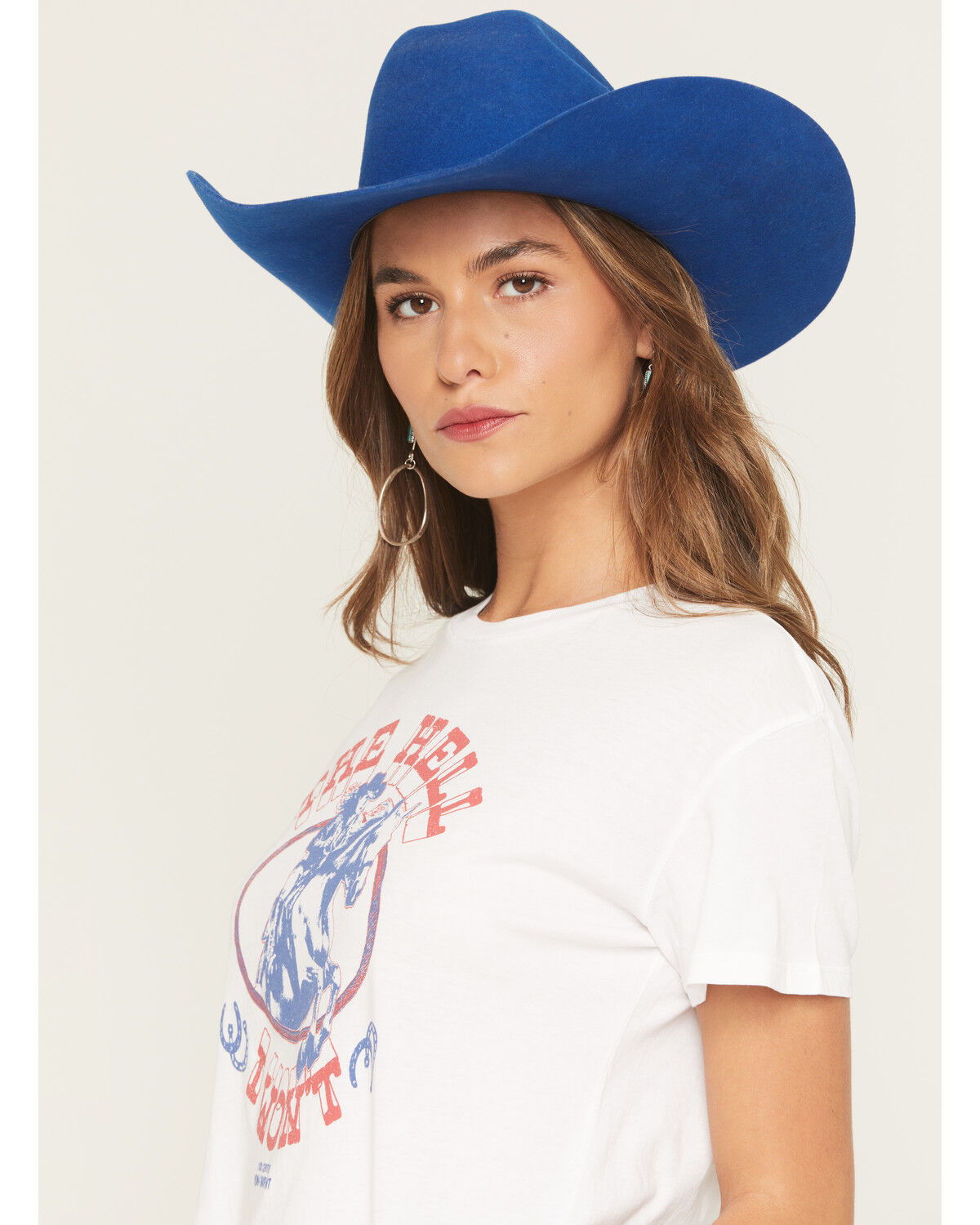 Image #2 - Girl Dangerous Women's Hell I Won't Short Sleeve Graphic Tee, White, hi-res