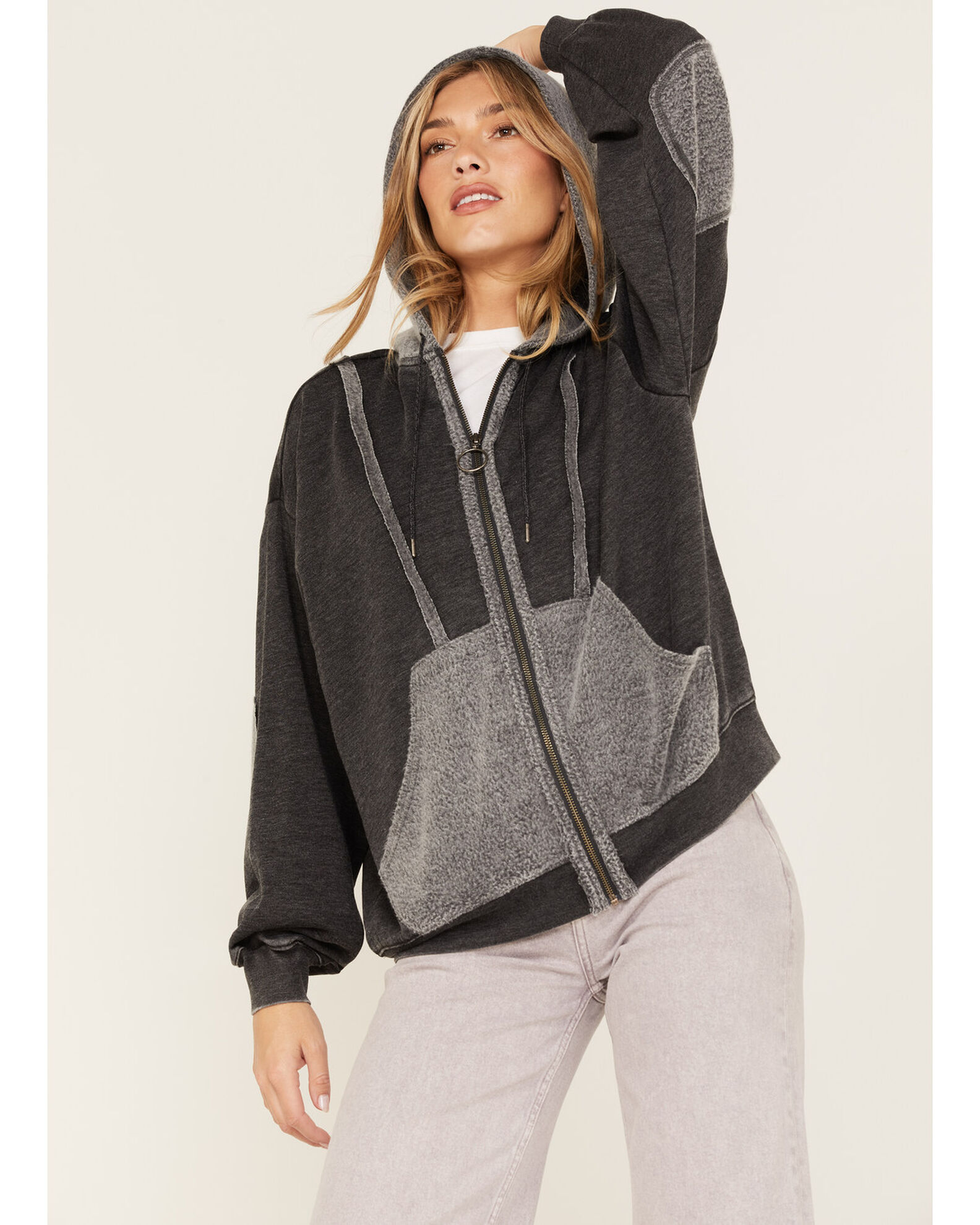 Women s Cleo Wolf Seamed Zip Hoodie