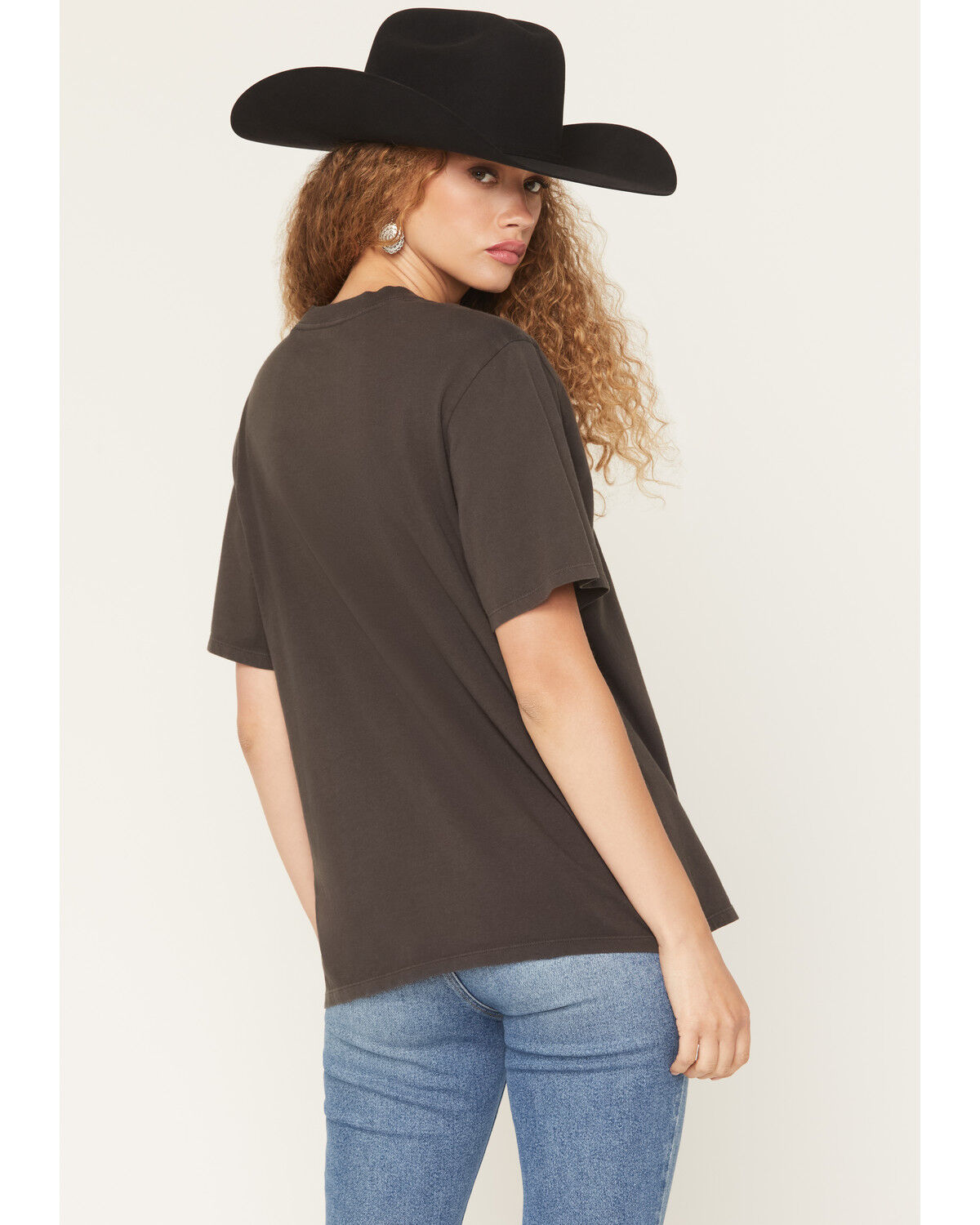 Image #4 - Idyllwind Women's Headstrong Steer Head Embroidered Short Sleeve Graphic Tee, Black, hi-res